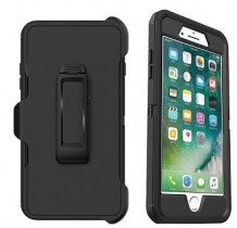 Defender Noir - Coque antichocs pour iPhone 7 / iPhone 8