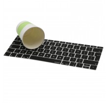 Protection clavier Noir UK Qwerty macbook pro touchbar 13" A1706 15" A1707 