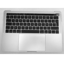 Topcase complet Français macbook pro 13" Touchbar A1706 Argent Silver