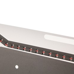 Bottom case coque du bas macbook 15" A1707 Touchbar Silver Argent