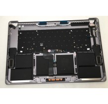 Topcase et clavier Français Complet avec touchbar, trackpad, batterie haut parleur macbook 15" A1707 Touchbar Gris Sideral