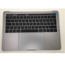 Topcase + clavier Français macbook pro 13" A1989 2018 2019 Gris Sideral